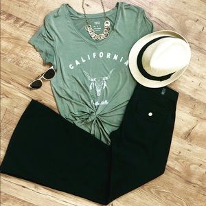 ❌SOLD❌ Black Mega Flare 7FAM Jeans